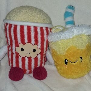 BumBumz Red and White Striped Plush